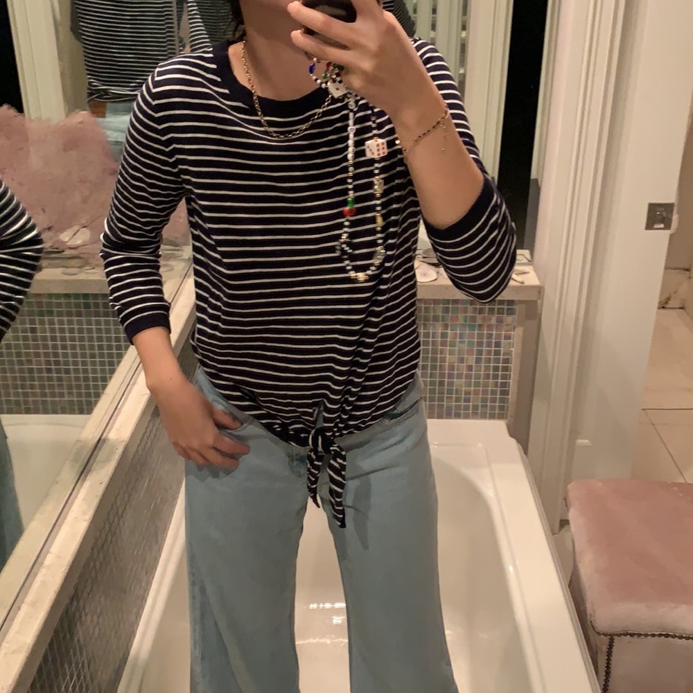SALE Massimo Dutti Striped Sweater